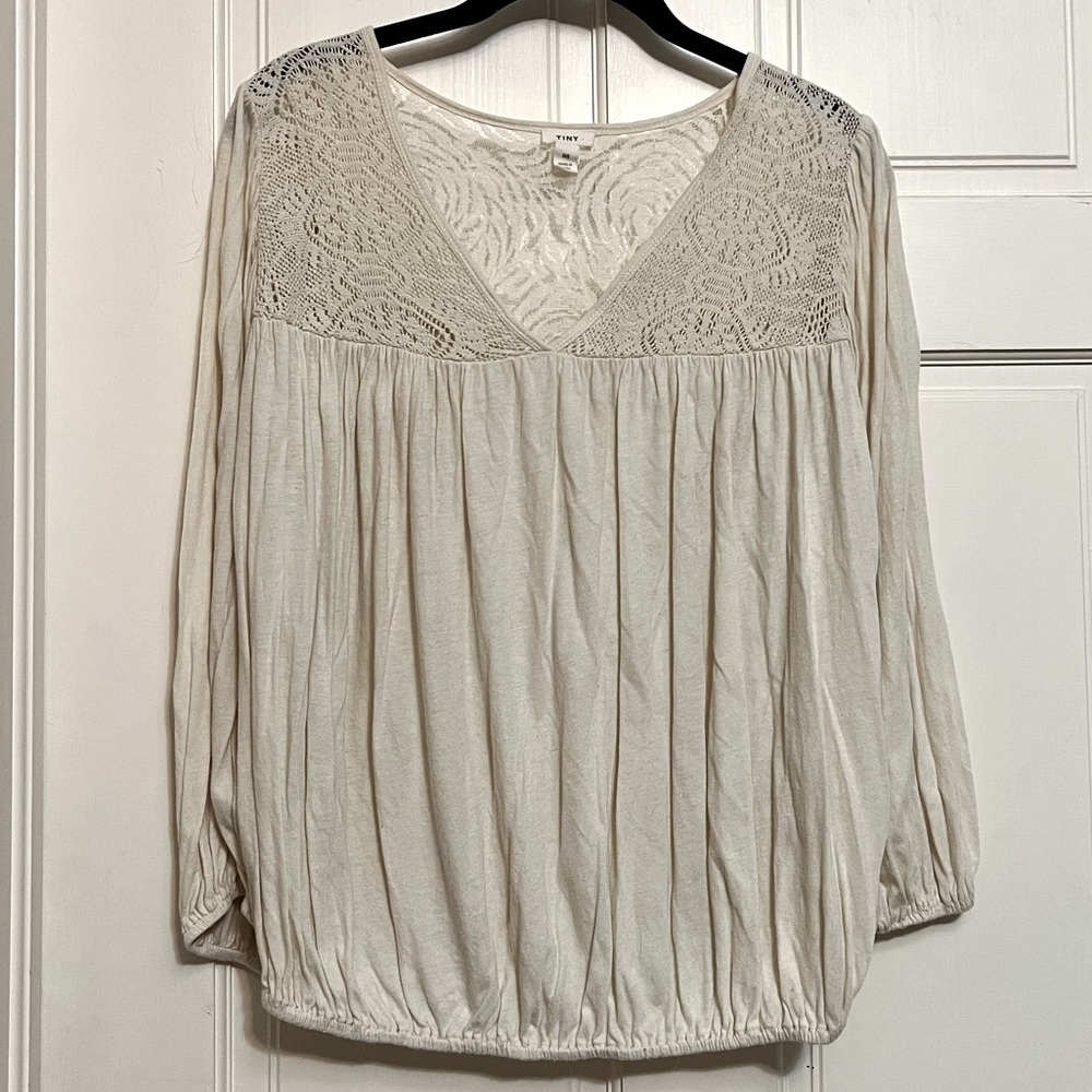 Anthropologie TINY Elegant Lace Top
